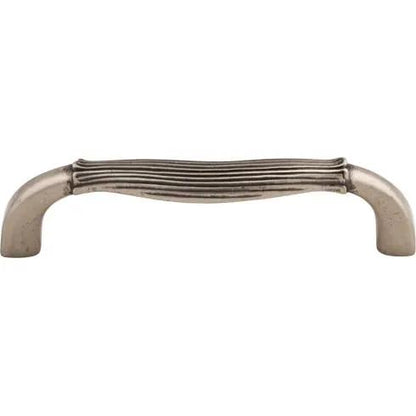 Edwardian Bow Pull - Pewter Antique