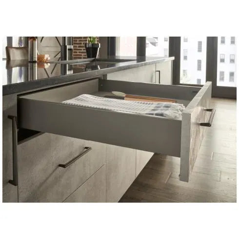 HR MAX™ 21" Deep x 7-1/4" High Metal Drawer Box System, incorporates USE58-500 Series Undermount