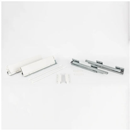 HR MAX™ 400 mm Deep x 164 mm Height Full Ext. HD Soft-close Metal Drawer Box System with 10 mm Dowels