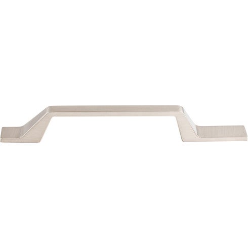Modern Metro Asymmetrical Pull 5 Inch (c-c) Brushed Satin Nickel