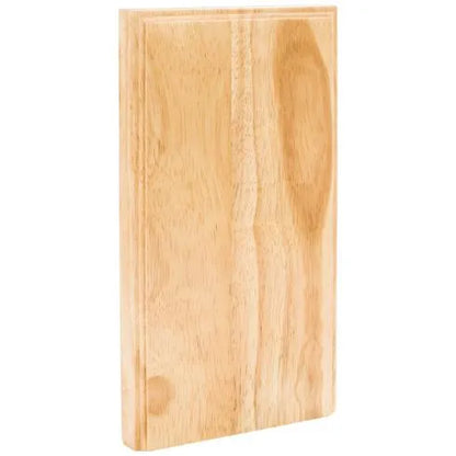 5-1/2" W x 7/8" D x 10" H Rubberwood Plinth Block