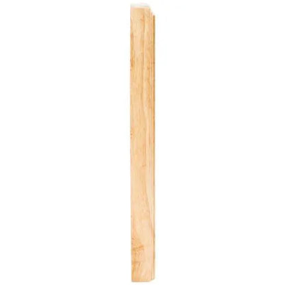 5-1/2" W x 7/8" D x 10" H Rubberwood Plinth Block
