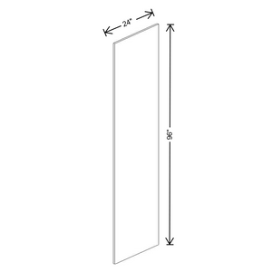 Fabuwood Allure Galaxy Frost End Panel 96"H x 24"D with 1.5" Stile