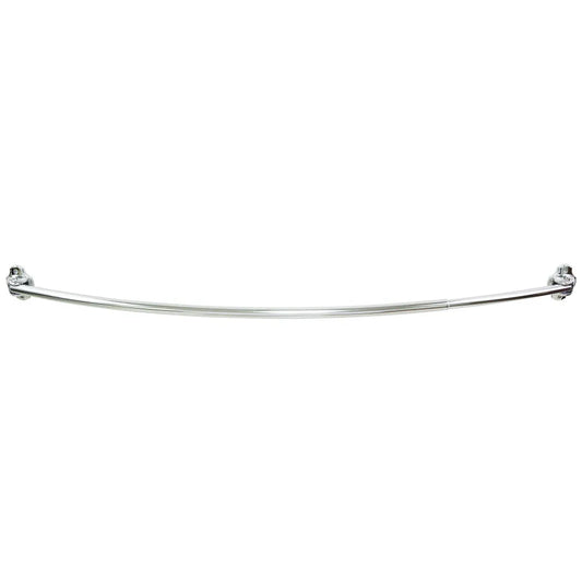 56"-72" Polished Chrome Adjustable Curved Shower Curtain Rod - Retail Packaged