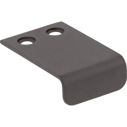 Tab Pull 1 Inch Flat Black - 7 / 16 Inch Pull