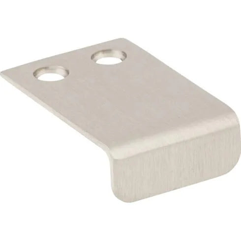 Tab Pull 1 Inch Brushed Satin Nickel - 7 / 16 Inch Pull