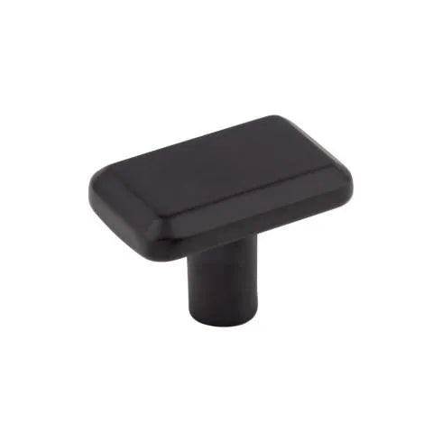 Telfair Knob 1 1/2 Inch  Flat Black