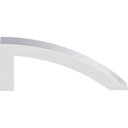 Sloped Pull 3 7/8 Inch (c-c) Polished Chrome