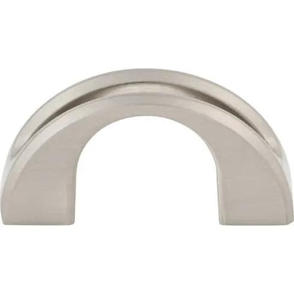Tango U Finger Pull 1 1/4 Inch (c-c) Brushed Satin Nickel