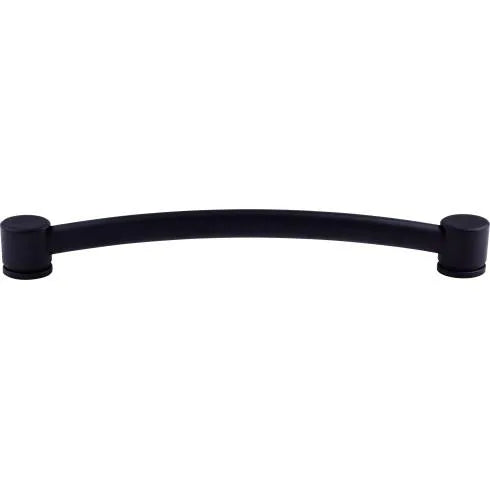 Oval Thin Appliance Pull 12 Inch (c-c) Flat Black