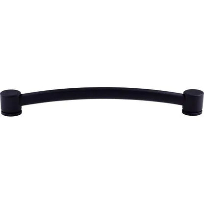 Oval Thin Appliance Pull 12 Inch (c-c) Flat Black