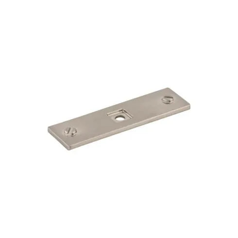 Channing Backplate 3 Inch  Brushed Satin Nickel
