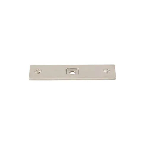 Channing Backplate 3 Inch  Polished Nickel