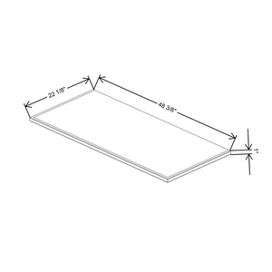 Fabuwood Allure Galaxy Frost Vera Platform for V48 Vanity Cabinet