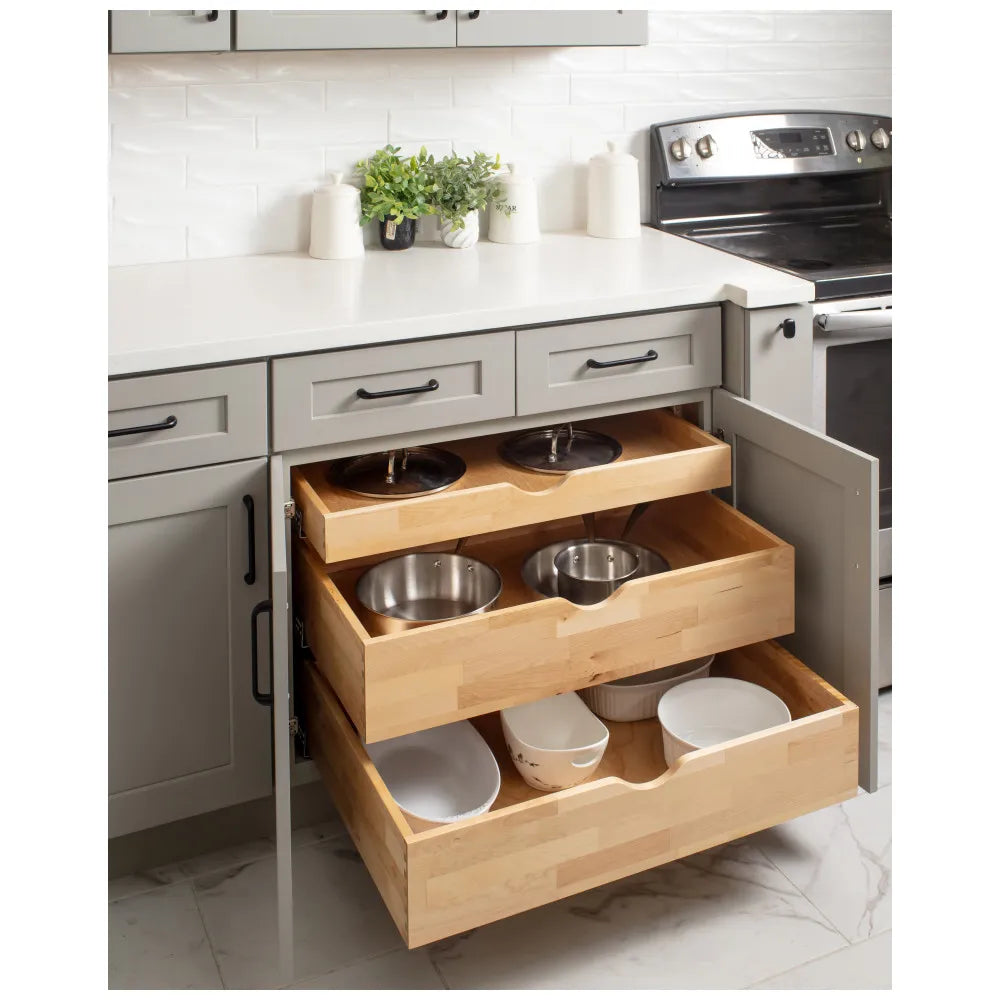 HR MAX™ Pilaster System for Double Door Euro Hinge Cabinet