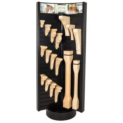 Wood Display Tower