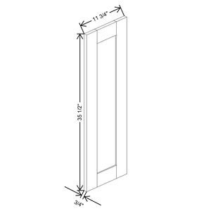 Fabuwood Allure Galaxy Frost 36"H Wainscot