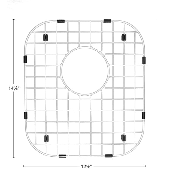 Stainless Steel Bottom Grid - Fits in Karran Sinks - E-350