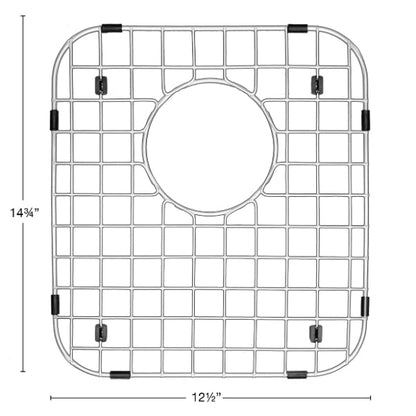 Stainless Steel Bottom Grid - Fits in Small Bowl of Karran Sinks - E-360R, Q-360R, U-6040