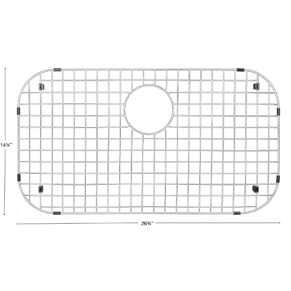 Stainless Steel Bottom Grid - Fits in Karran Sinks - E-340, Q-340, U-3018