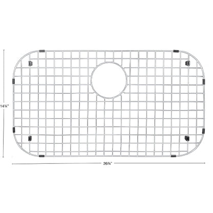 Stainless Steel Bottom Grid - Fits in Karran Sinks - E-340, Q-340, U-3018