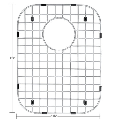 Stainless Steel Bottom Grid - Fits in Small Bowl of Karran Sinks - PU23, PU53