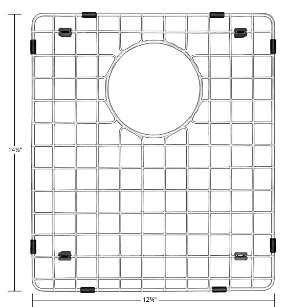 Stainless Steel Bottom Grid - Fits in Karran Sinks - SU77
