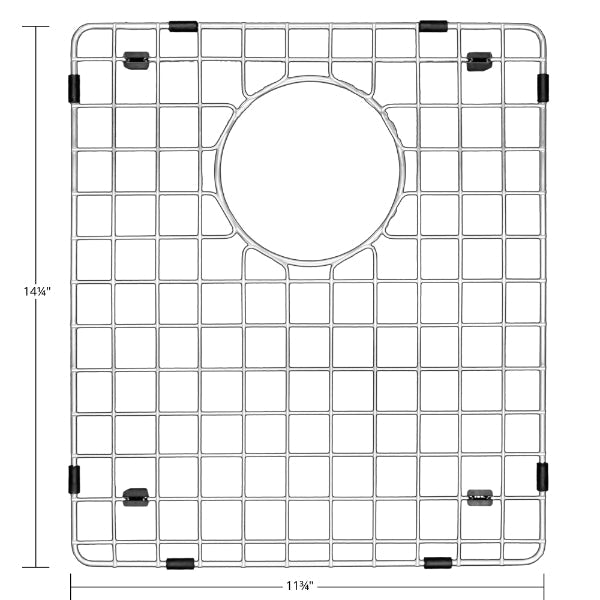 Stainless Steel Bottom Grid - Fits in Karran Sinks - SU76