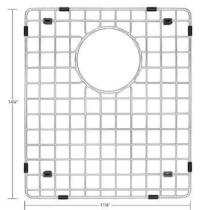 Stainless Steel Bottom Grid - Fits in Karran Sinks - SU76