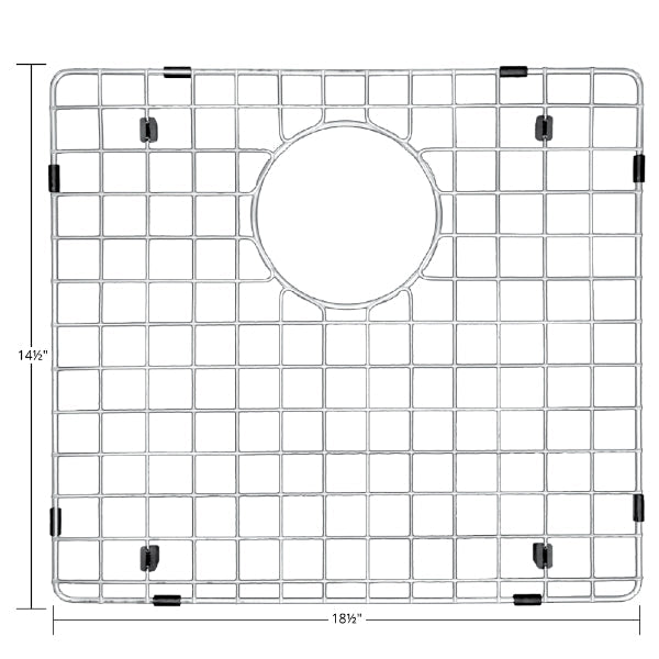 Stainless Steel Bottom Grid - Fits in Karran Sinks - SU73