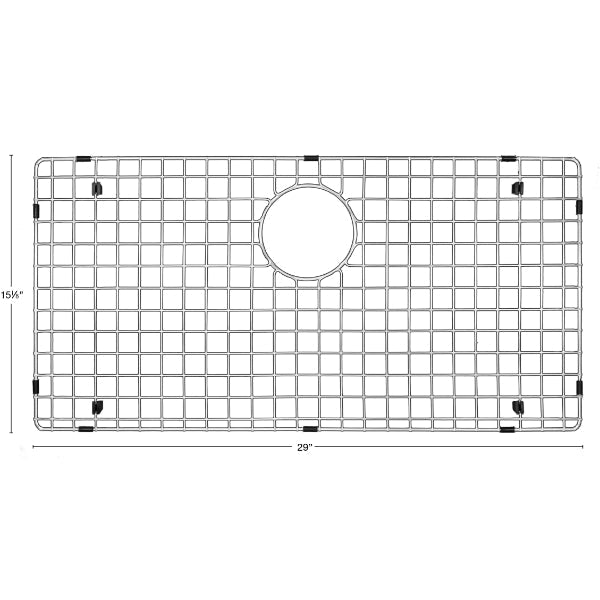 Stainless Steel Bottom Grid - Fits in Karran Sinks - QA-740, QAR-740
