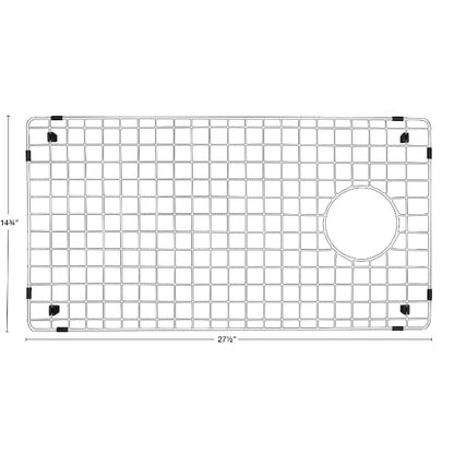Stainless Steel Bottom Grid - Fits in Karran Sinks - QT-670, QU-670