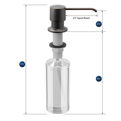 Soap/Lotion Dispenser In Oil-Rubbed Bronze