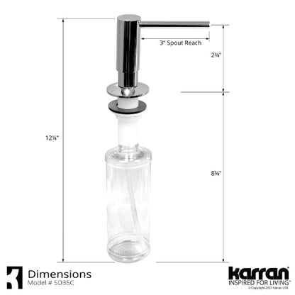 Soap/Lotion Dispenser In Chrome