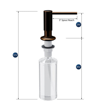 Soap/Lotion Dispenser In Oil-Rubbed Bronze