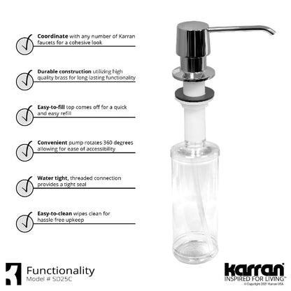 Soap/Lotion Dispenser In Chrome