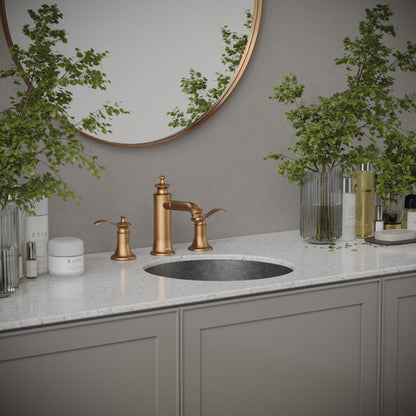 15-3/4" Undermount Stainless Steel Bathroom Sink In Stainless Steel