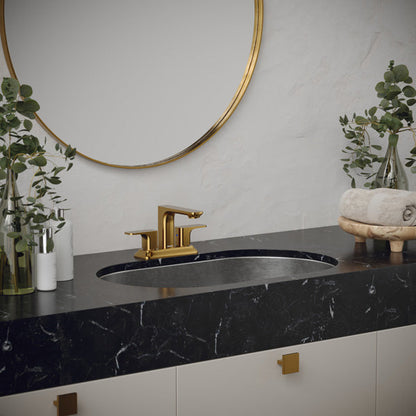27-1/2" Undermount Stainless Steel Bathroom Sink In Stainless Steel