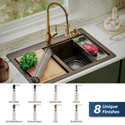 Soap/Lotion Dispenser In Gold