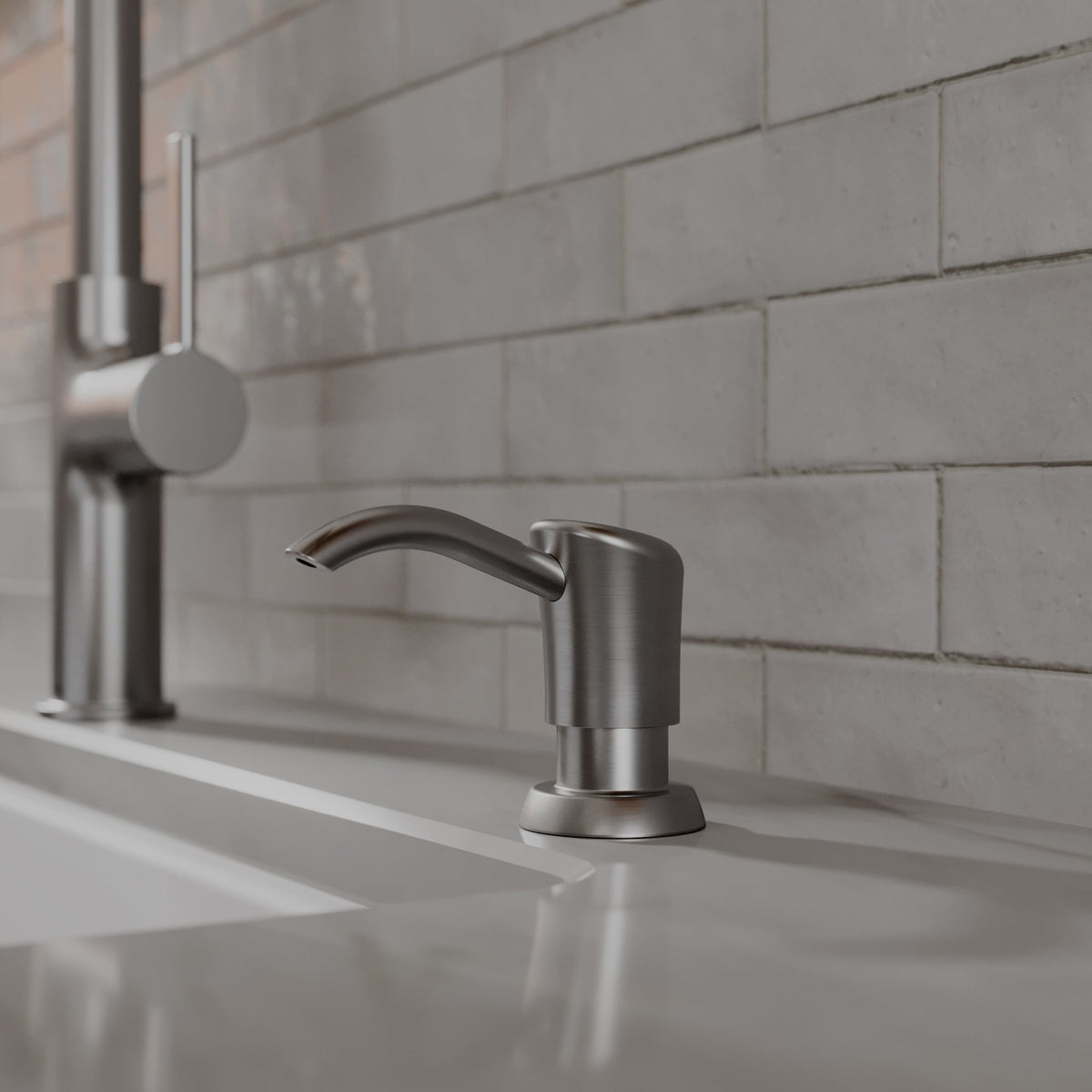 Karran SD45 Soap Dispenser In Spot-Free Stainless Steel