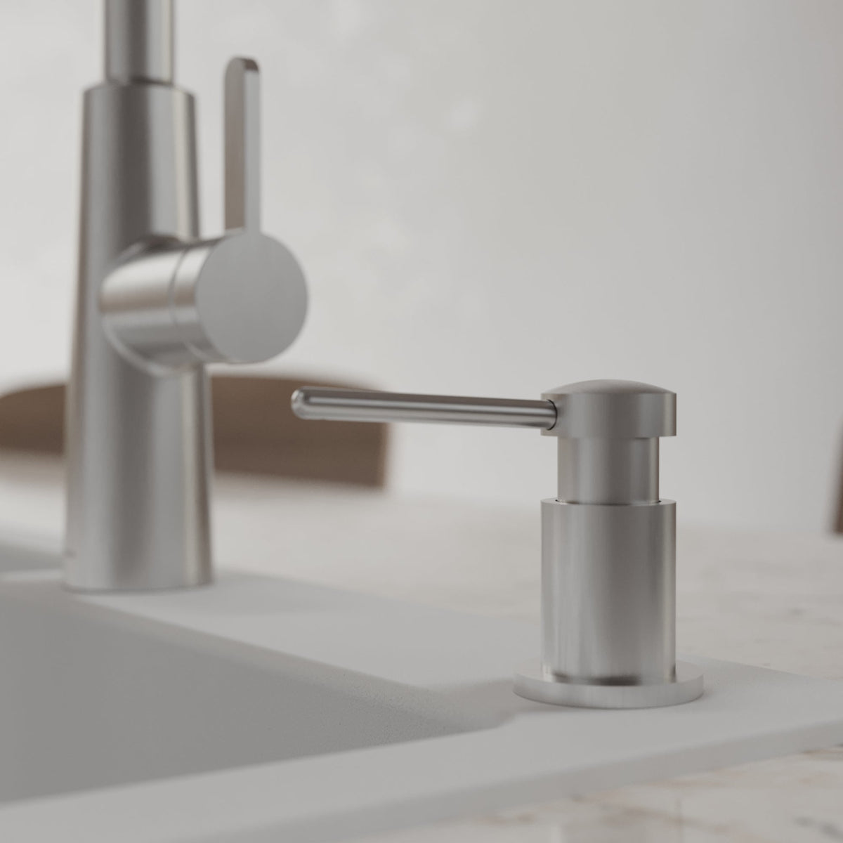Karran SD55 Soap Dispenser In Spot-Free Stainless Steel