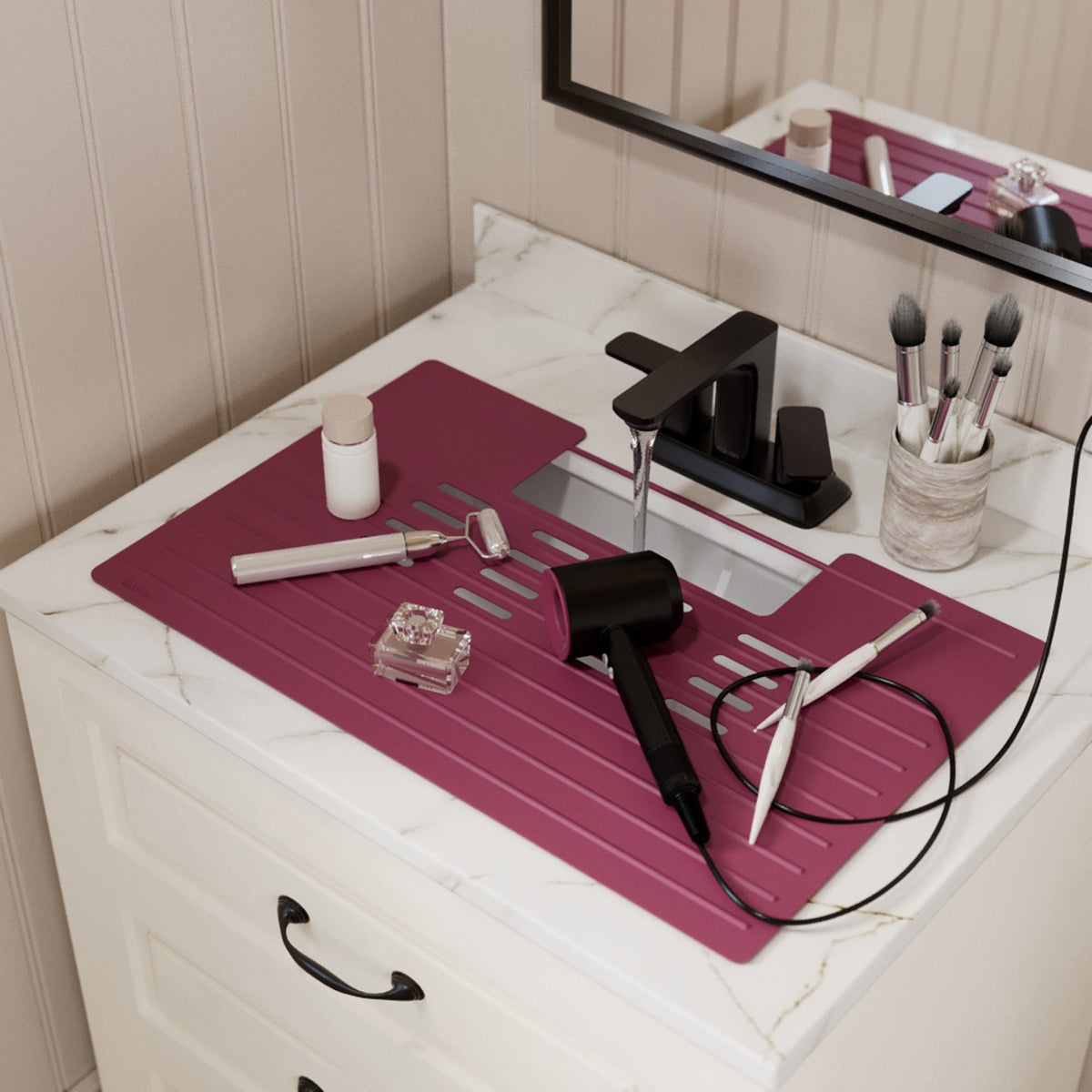 Grape Vanity Bowl Mat