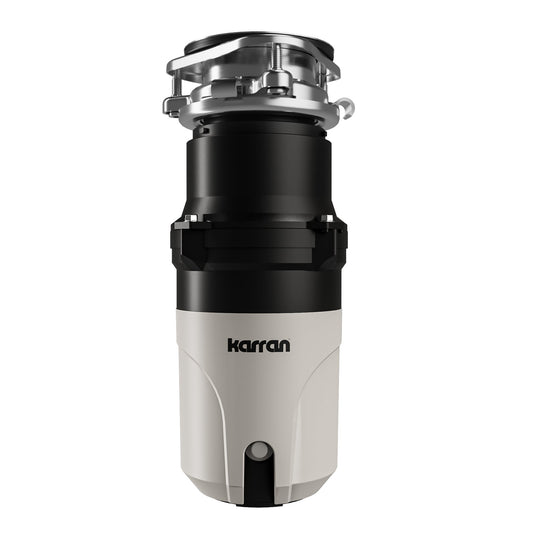 1/3 HP Continuous Feed Garbage Disposal for Kitchen Sinks with Power Cord and Accessories Included