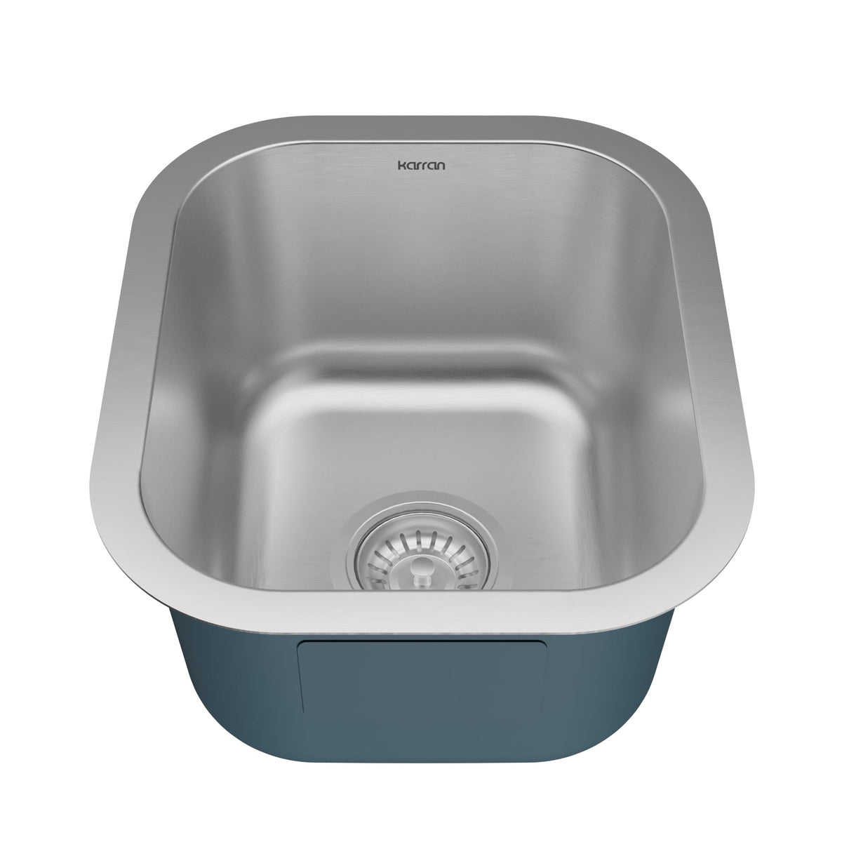 Profile 15" Undermount 16 Gauge Stainless Steel Single Bowl Bar Sink