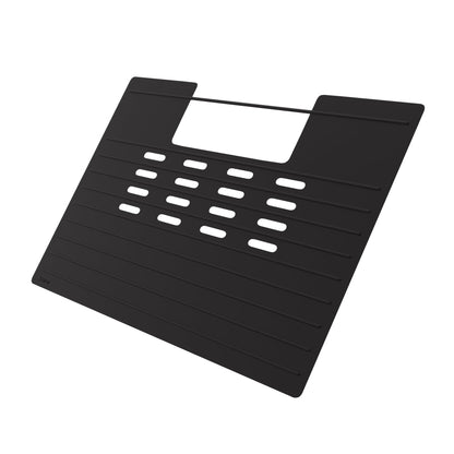 Black Vanity Bowl Mat