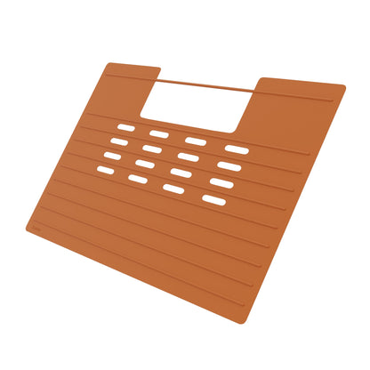 Burnt Orange Vanity Bowl Mat