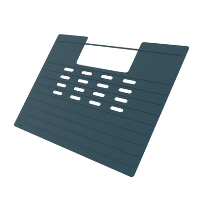 Teal Blue Vanity Bowl Mat