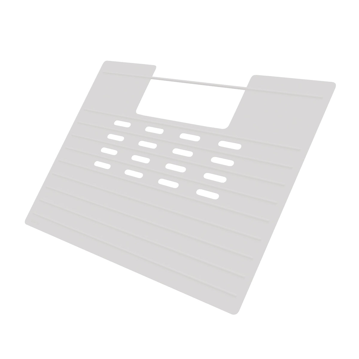 White Vanity Bowl Mat