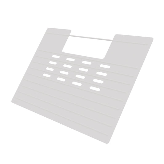 White Vanity Bowl Mat