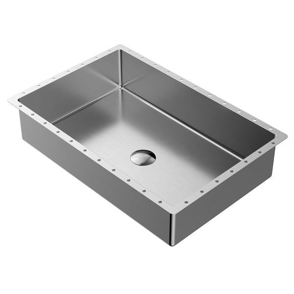 21-5/8" Undermount Stainless Steel Bathroom Sink In Stainless Steel